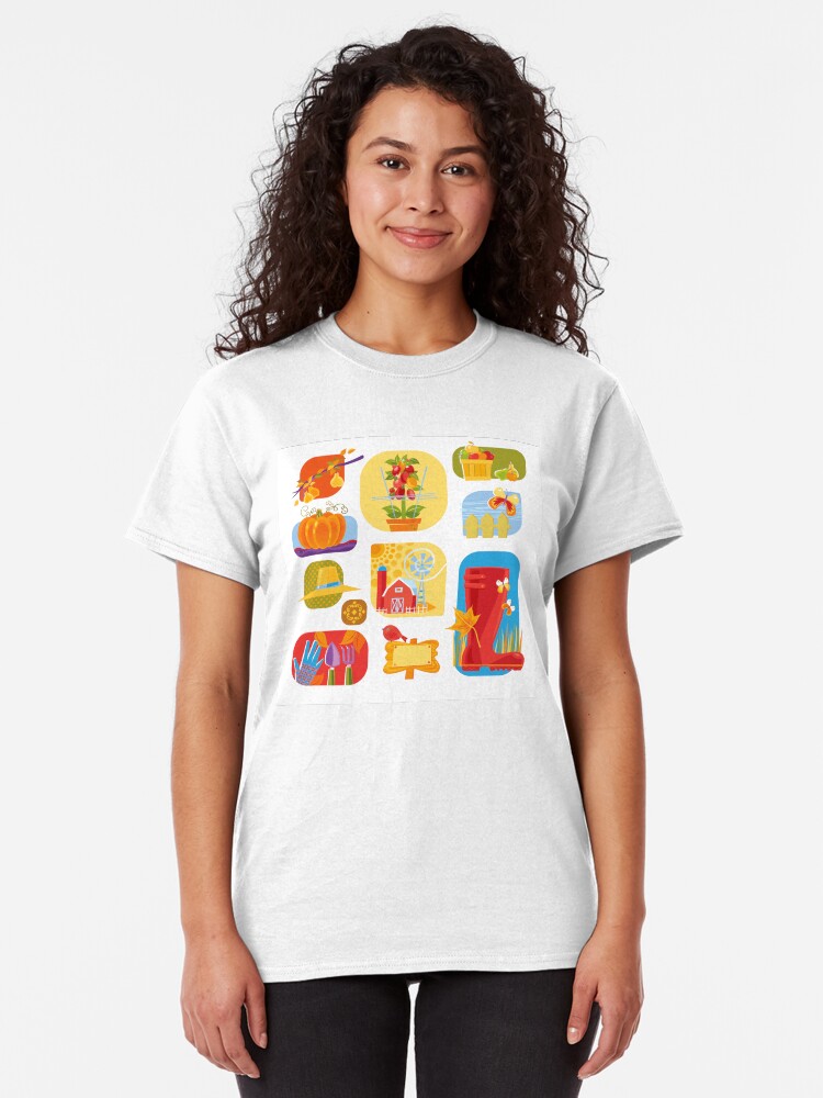 Alternate view of Autumn Farm Classic T-Shirt