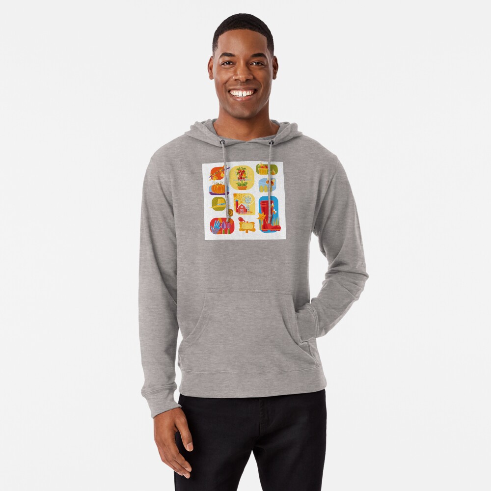 Autumn Farm Lightweight Hoodie