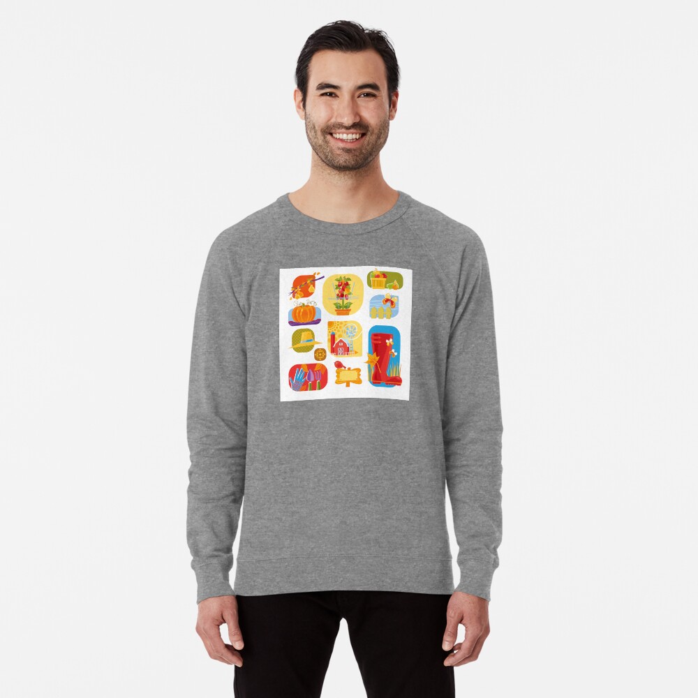 Autumn Farm Lightweight Sweatshirt