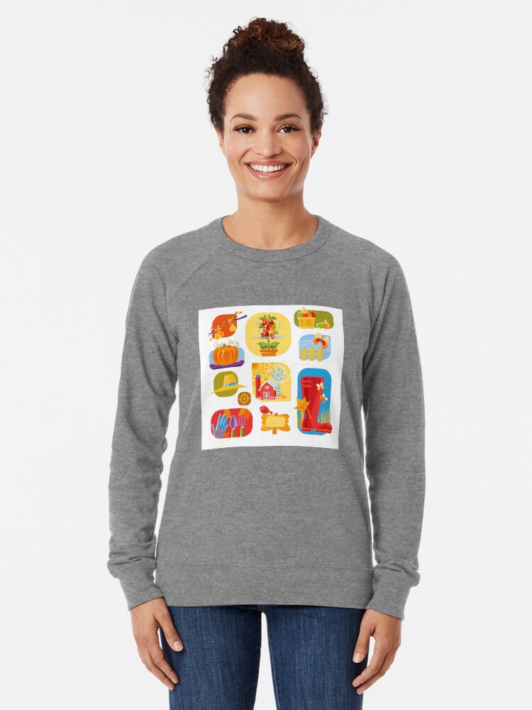 Alternate view of Autumn Farm Lightweight Sweatshirt