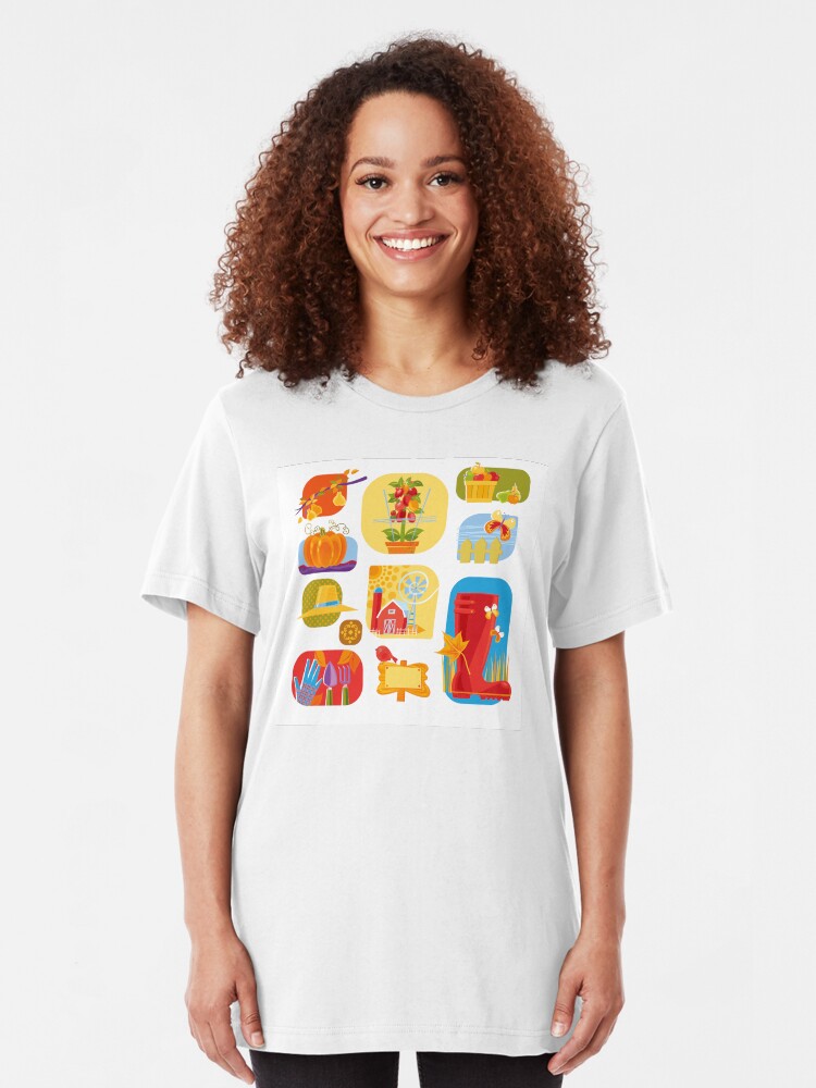 Alternate view of Autumn Farm Slim Fit T-Shirt