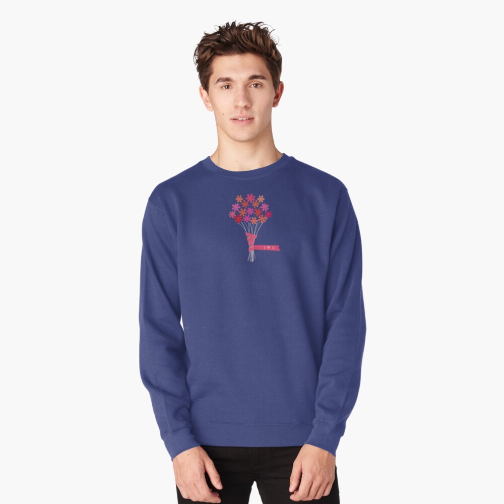 Flowers for You! Pullover Sweatshirt