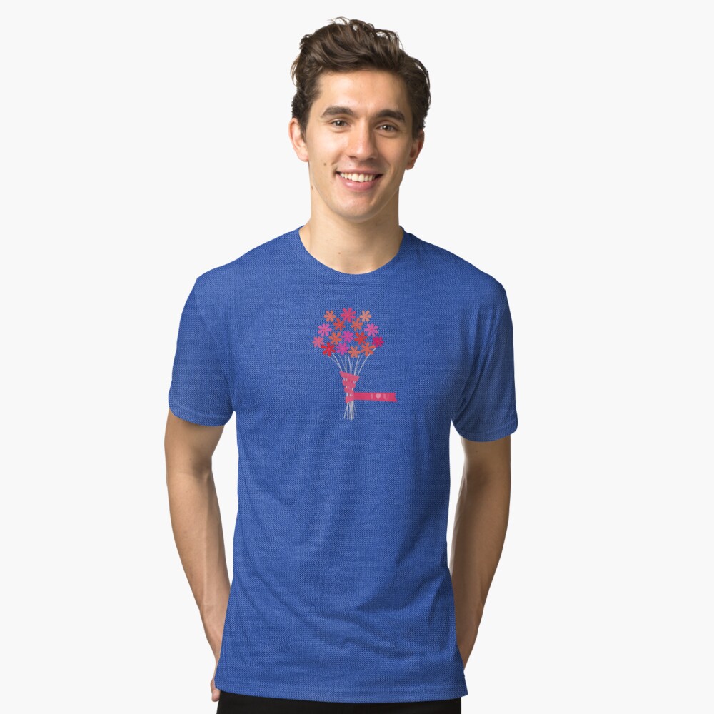 Flowers for You! Tri-blend T-Shirt