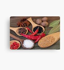 Spicy kitchen Canvas Print