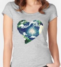 Earth love Women's Fitted Scoop T-Shirt