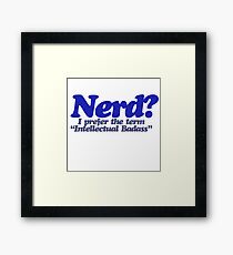 Nerd Framed Print