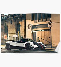 Pagani Zonda Cinque Roadster Poster