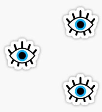 magic eye trio Sticker