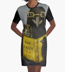 Ravens Read Graphic T-Shirt Dress