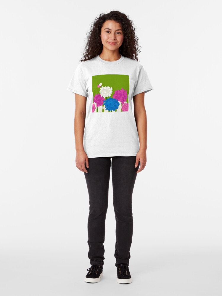 Alternate view of Flower Garden Classic T-Shirt