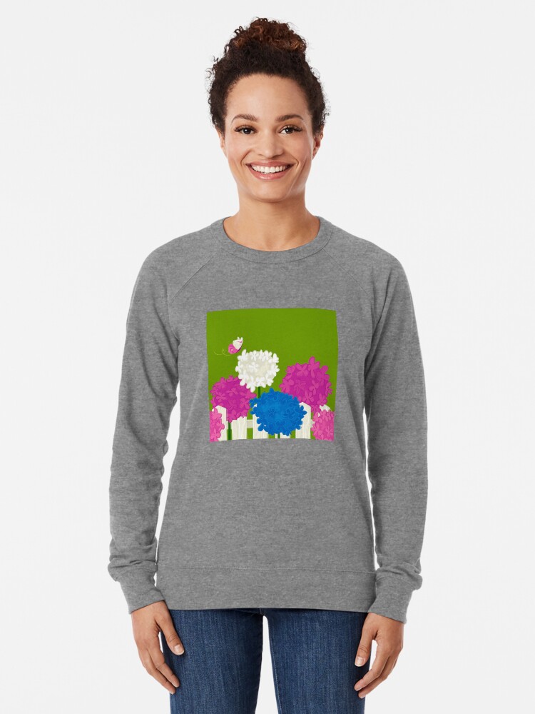 Alternate view of Flower Garden Lightweight Sweatshirt