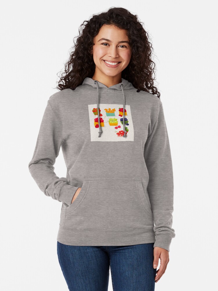 Alternate view of Sweet Berries Lightweight Hoodie