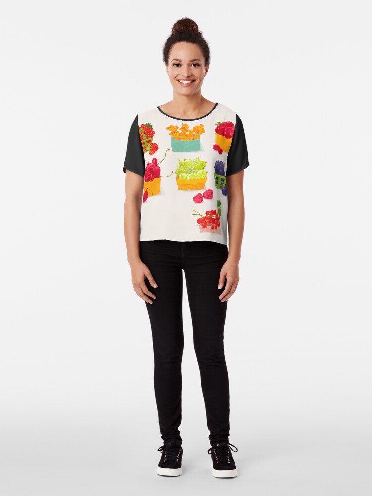 Alternate view of Sweet Berries Chiffon Top