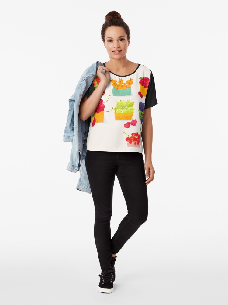 Alternate view of Sweet Berries Chiffon Top