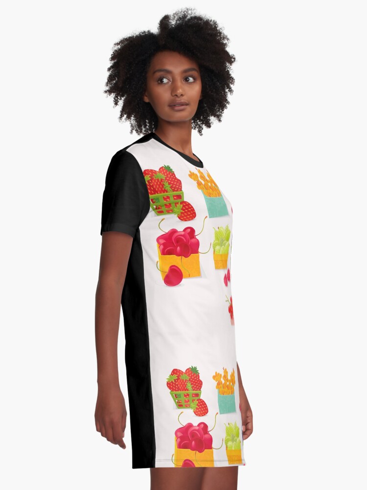 Alternate view of Sweet Berries Graphic T-Shirt Dress