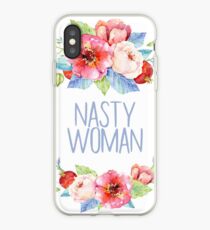 Nasty Woman - Floral iPhone Case