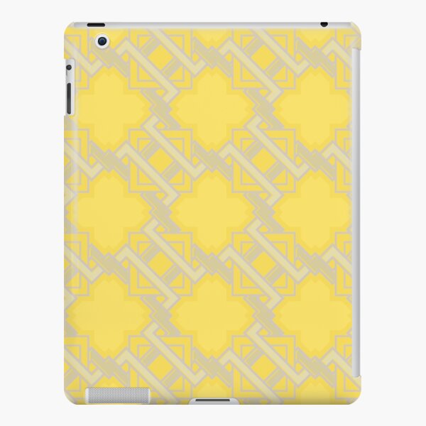 Yellow Geometric Pattern iPad Snap Case