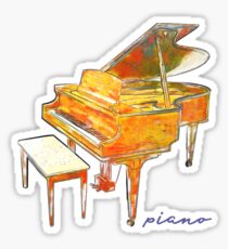 Piano Sticker
