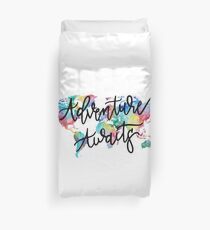 Adventure Awaits Duvet Cover