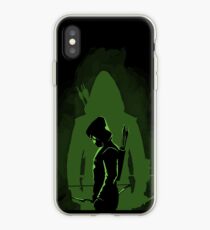 Green shadow iPhone Case