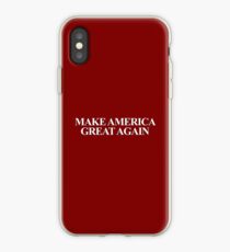 MAKE AMERICA GREAT AGAIN iPhone Case