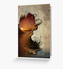Jericho Rose. Greeting Card