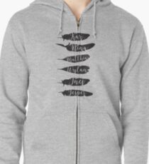 Sudadera con capucha y cremallera The Dregs - Six Of Crows