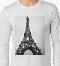 Eyeful Tower Black and White Long Sleeve T-Shirt