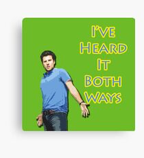 Shawn Spencer Canvas Print
