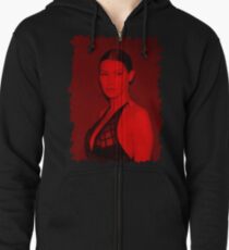 Bella Hadid - Celebrity (Sexy Pose) Zipped Hoodie