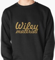 Wifey Material Pullover Sweatshirt