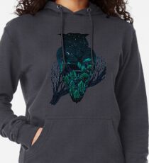 Eulenlandschaft Leichter Hoodie