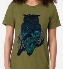 Eulenlandschaft Vintage T-Shirt