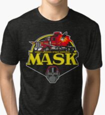 MASK Mobile Armored Strike Kommand Retro 80's Cartoon Tri-blend T-Shirt