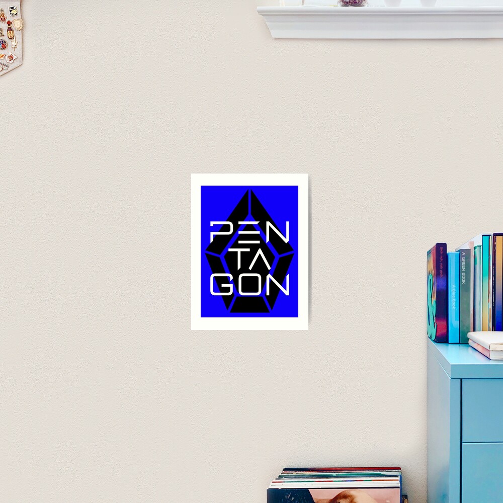 “Pentagon Kpop Logo” Art Print by PaolaAzeneth | Redbubble
