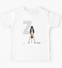 Zatanna - Superhero Minimalist Alphabet Clothing Kids Tee