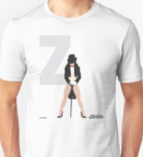 Zatanna - Superhero Minimalist Alphabet Clothing Unisex T-Shirt