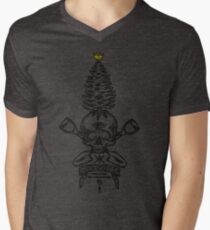 KKRF Skull Tree Men's V-Neck T-Shirt