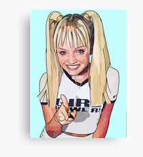Emma Bunton 'Baby Spice' Canvas Print