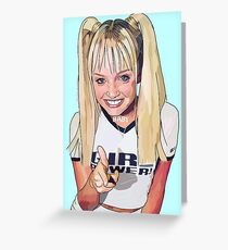 Emma Bunton 'Baby Spice' Greeting Card
