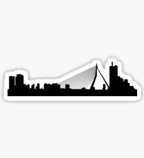 Rotterdam skyline Sticker