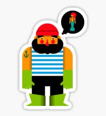 Fisherman Sticker