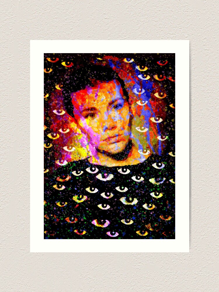 Alternate view of Behave Art Print