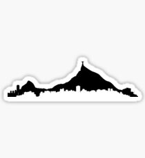 Rio de Janeiro skyline Sticker