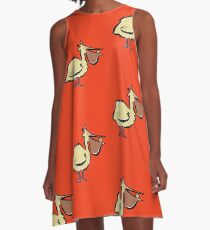 can you trust a pelican? A-Line Dress