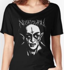 Black Metal Nosferatu Loose Fit T-Shirt