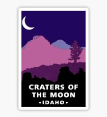Craters of the Moon National Monument Idaho Travel Decal Sticker