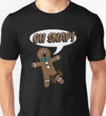 Gingerbread Man Oh Snap Unisex T-Shirt