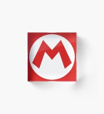 Mario Acrylic Block