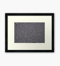 Schwarzes Glanzwasserluftblasenschwarz-Beschaffenheitsmuster Gerahmtes Wandbild